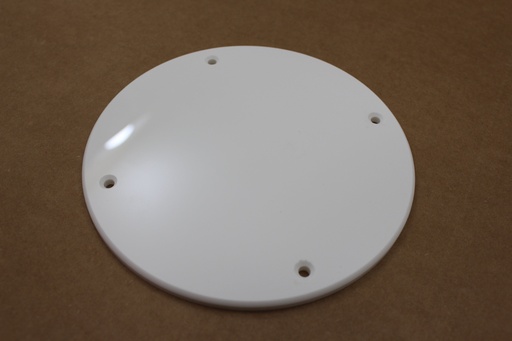 [PLS-ASSY-001100] Arctic White Access Plate , 6-7/16" Diameter
