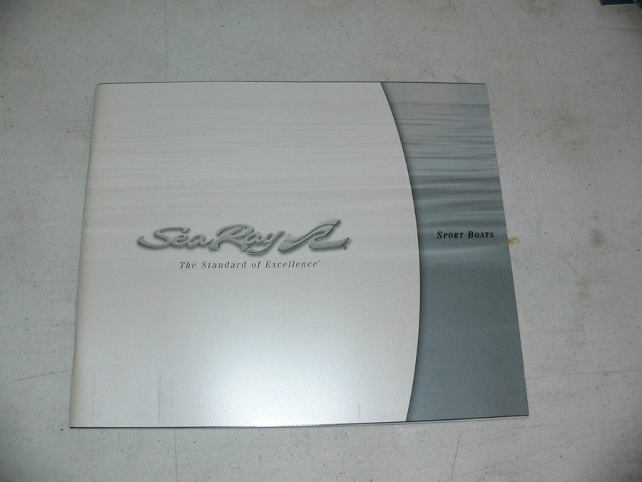 Sea Ray Product Brochure 2004 Sport Boats Flounder Pounder Marine
