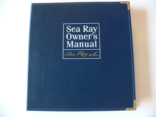 [SUR-000080] Sea Ray Owners Manual-52 Sedan Bridge