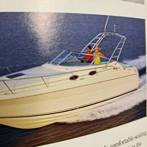 [SUR-000118] Sea Ray windshield 1998-2001 270 Sundancer