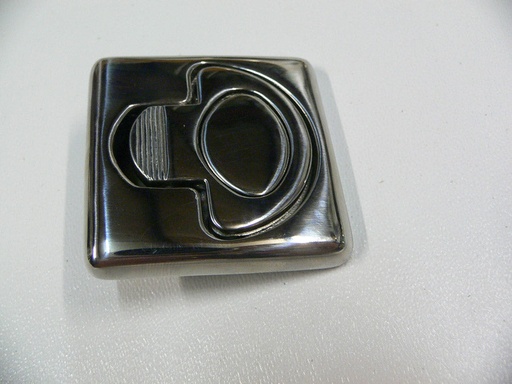 [SUR-000401] Orcas SS Ring Pull SQUARE Spring Loaded 2"