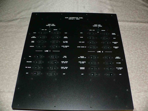 [SUR-000498] Panel 55DA, Sea Ray Part# 1839652, Main Distrubution Panel