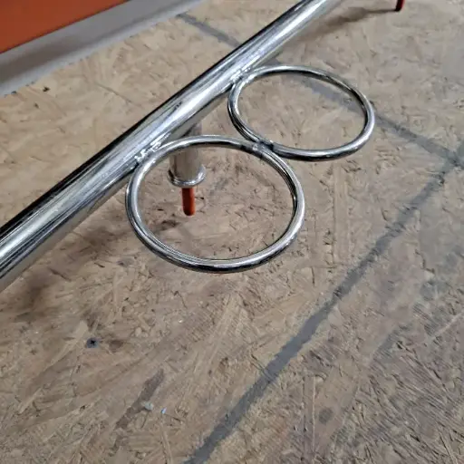 [SUR-000515] Stainless Rail with drink holders 41"