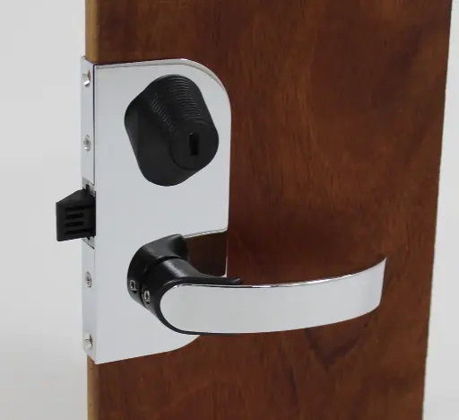 Mobella Offshore Flush Swing Door latch, Chrome, Keylocking, Choose Options 