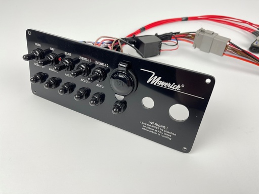 [FWPA-MavHPXV2014] Fully Wired Replacement Switch Panel - Maverick HPXV 2014 9-7/8" x 4"