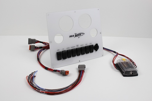 [FWPA-SeaBoss] Fully Wired Replacement Switch/Instrument Panel - Sea Boss