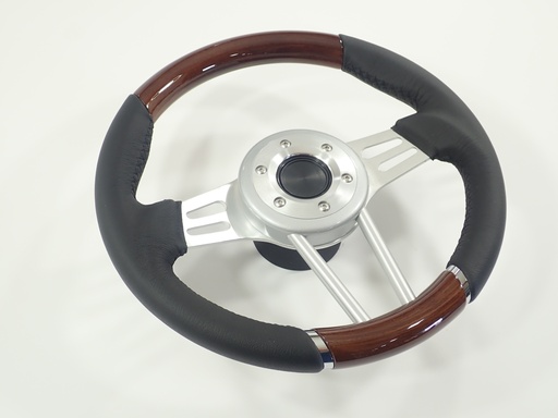 Steering Wheel leather/Cherry Premium - Kit 350 