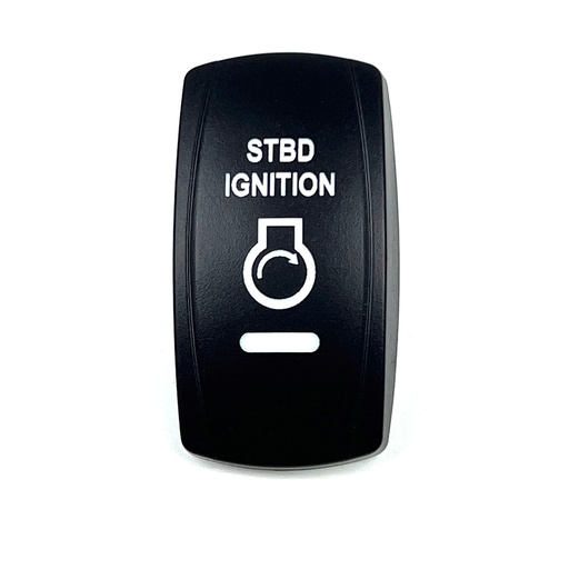 [ELC-ASSY-008305] C5 Engraved Actuator/Cover  : STBD IGINITION