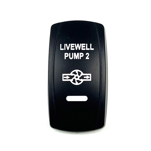 [ELC-ASSY-008312] C5 Engraved Actuator/Cover  : LIVEWELL PUMP 2