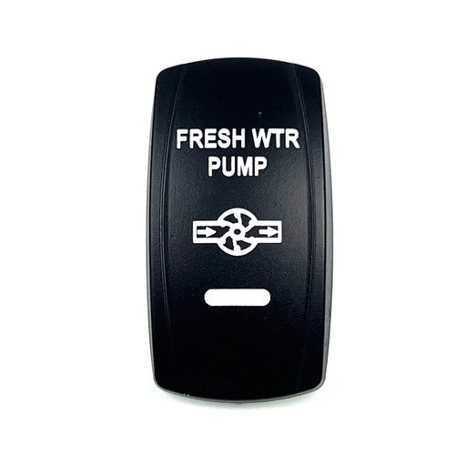 [ELC-ASSY-008316] C5 Engraved Actuator/Cover  : FRESH WTR PUMP