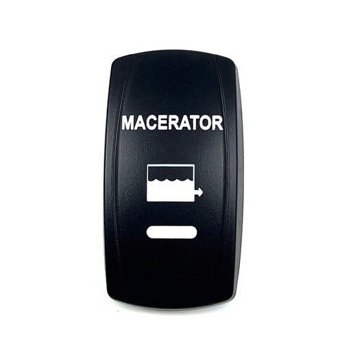 [ELC-ASSY-008320] C5 Engraved Actuator/Cover  : MACERATOR