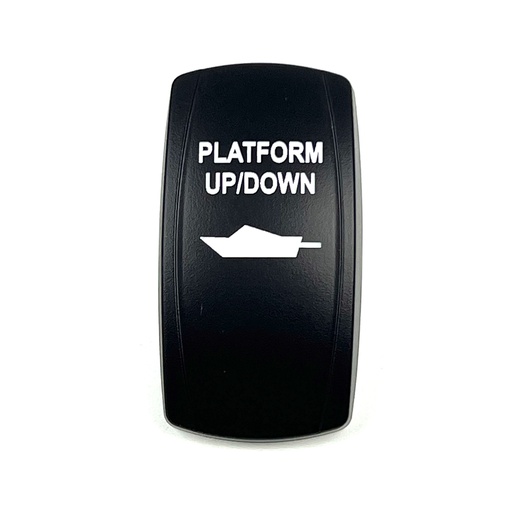 [ELC-ASSY-008333] C5 Engraved Actuator/Cover  : PLATFORM UP/DOWN