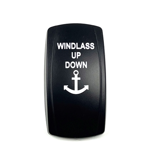 [ELC-ASSY-008338] C5 Engraved Actuator/Cover  : WINDLASS UP DOWN