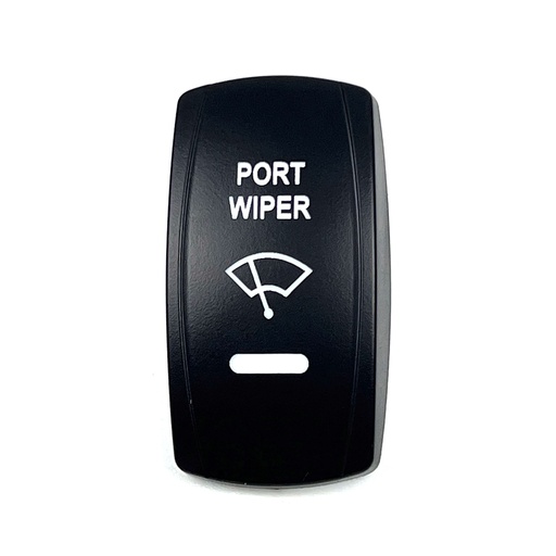 [ELC-ASSY-008340] C5 Engraved Actuator/Cover  : PORT WIPER