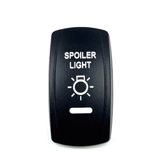 [ELC-ASSY-008348] C5 Engraved Actuator/Cover  : SPOILER LIGHT