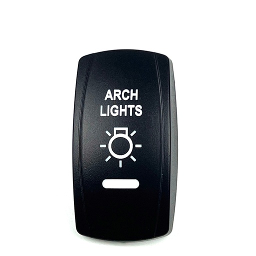 [ELC-ASSY-008349] C5 Engraved Actuator/Cover  : ARCH LIGHTS