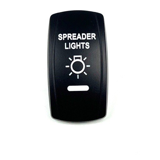 [ELC-ASSY-008352] C5 Engraved Actuator/Cover  : SPREADER LIGHTS
