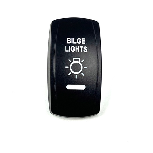 [ELC-ASSY-008357] C5 Engraved Actuator/Cover  : BILGE LIGHTS
