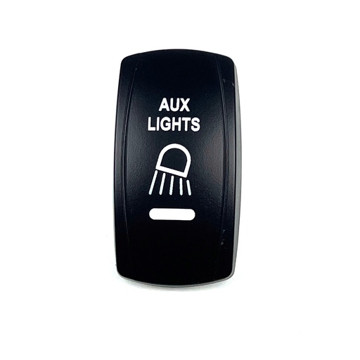 [ELC-ASSY-008362] C5 Engraved Actuator/Cover  : AUX LIGHTS