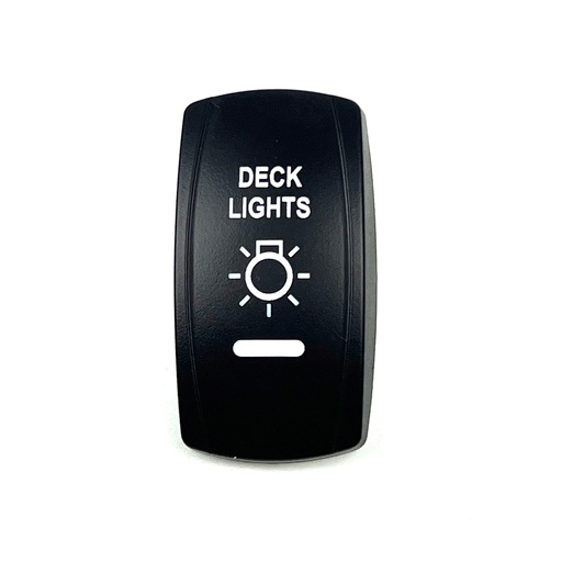 [ELC-ASSY-008363] C5 Engraved Actuator/Cover  : DECK LIGHTS