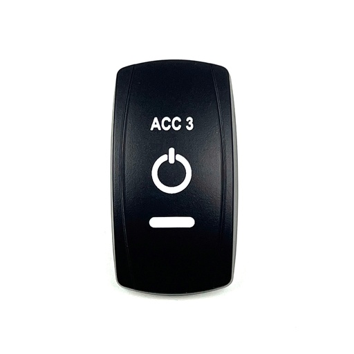 [ELC-ASSY-008374] C5 Engraved Actuator/Cover  : ACC3