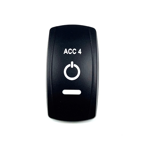 [ELC-ASSY-008375] C5 Engraved Actuator/Cover  : ACC4
