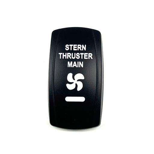 [ELC-ASSY-008387] C5 Engraved Actuator/Cover  : STERN THRUSTER MAIN