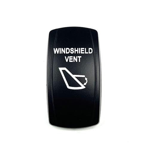 [ELC-ASSY-008393] C5 Engraved Actuator/Cover  : WINDSHIELD VENT