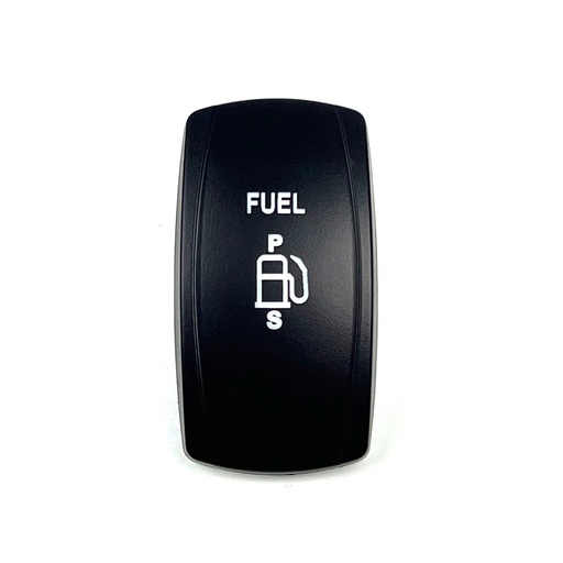 [ELC-ASSY-008394] C5 Engraved Actuator/Cover  : FUEL - Port Stbd