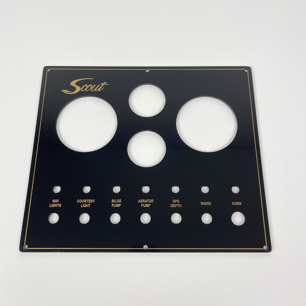 Scout 185 Sportfish Instrument Panel | Flounder Pounder Marine