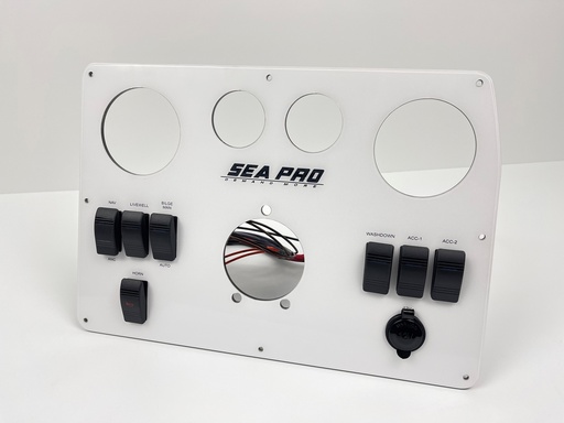 Fully Wired Replacement Switch/Instrument Panel - Sea Pro  SV 1700 CC