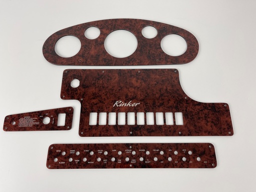 [PNL-Rink250FiestaV] Rinker 250 270 Fiesta Vee Dash Panel set 2004 2005 ish