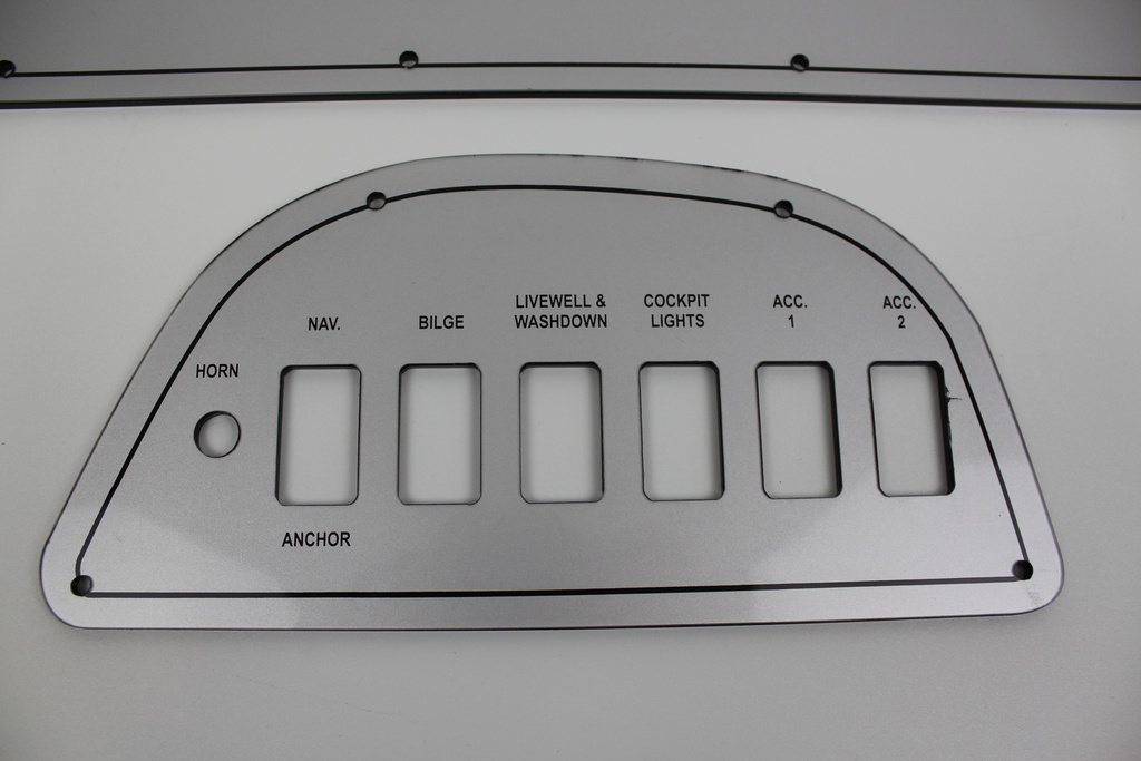 Fishmaster switch panel | Flounder Pounder Marine
