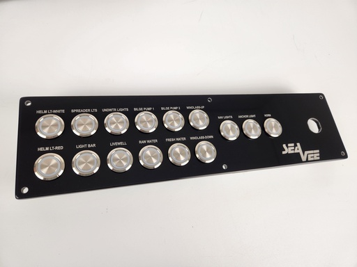 [PNL-SeaVee34-00] SeaVee 34 Switch Panel - 2000(ish)