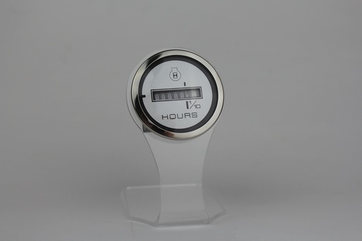 [GAU-003200] Argent Pro Hourmeter 10,000 hrs 1/4" Spade 65518SSF