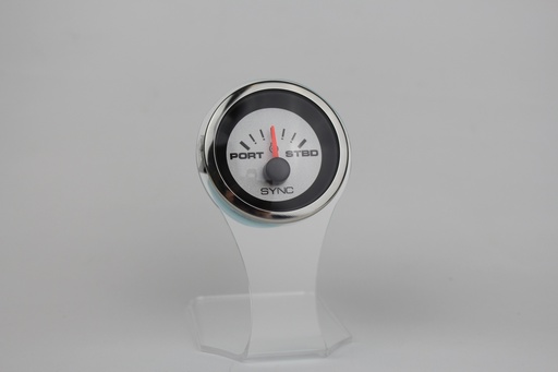 [GAU-003202] Argent Pro Engine Synch, Gauge Only 2", Stud 65522SSF