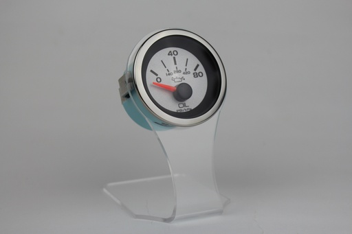 [GAU-003206] Argent Pro Oil Pressure Gauge, Elect 0-80 psi
