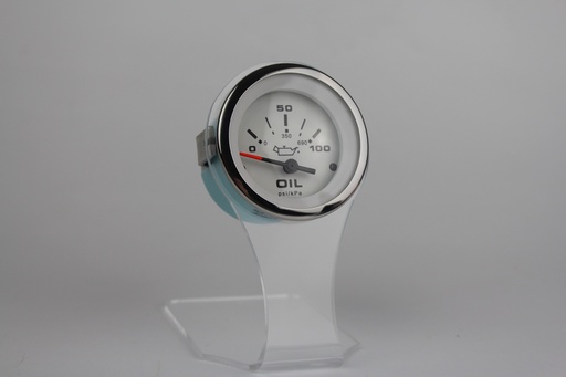 [GAU-003303] Lido Pro Veethree Marine Oil Pressure Gauge, Elec 0-100 psi 62750F