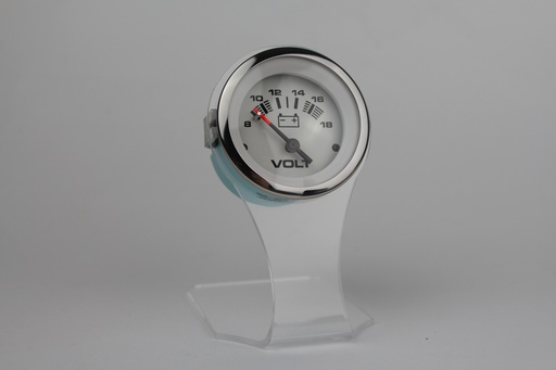 [GAU-003312] Lido Pro Veethree Marine Voltmeter, 8-18 Volts