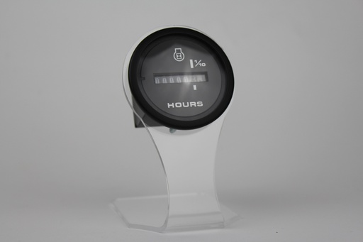 [GAU-003401] Premier Pro Hourmeter 10,000 hrs 1/4" Spade