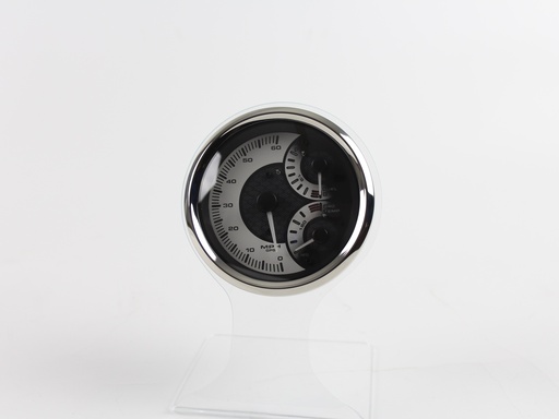 [GAU-004100] Quantum Veethree Marine Speedometer 0-60 GPS-Fuel-Temp