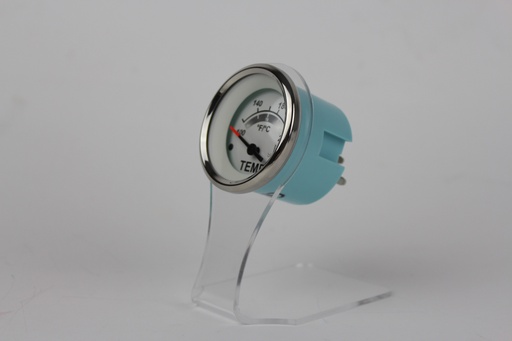 [GAU-003809] White Sterling Water Temperature Gauge, I/O Elect 120-240F