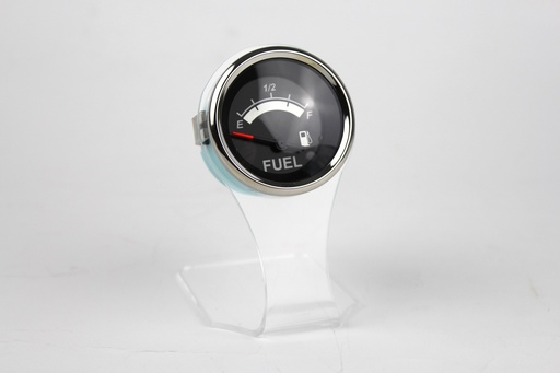 [GAU-003902] Black Sterling Fuel Gauge (E-F)