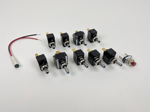 [ELC-010046] 270 Amberjack 2005-2009 AJ -  Lighted Tip Toggle Switch Kit