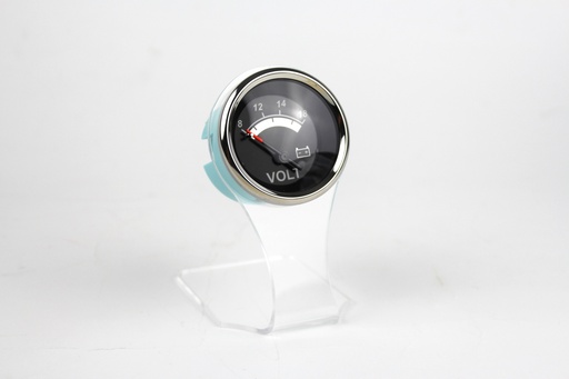 [GAU-003944] Black Sterling Veethree Marine Voltmeter 8-18 Volts 67019F