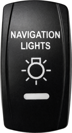 [ELC-ASSY-008411] C5 Engraved Actuator/Cover  : NAVIGATION LIGHTS