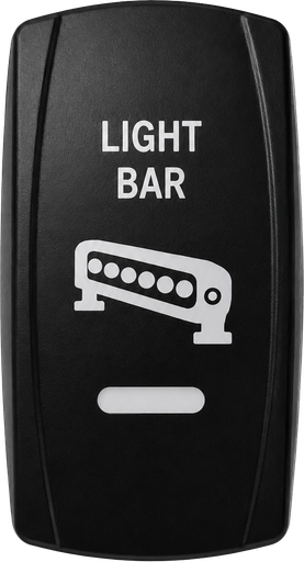 [ELC-ASSY-008412] C5 Engraved Actuator/Cover: LIGHT BAR