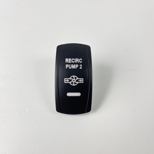 [ELC-ASSY-008420] C5 Engraved Actuator/Cover : RECIRC PUMP 2