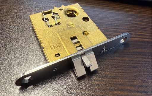 Mobella McCoy Latch Engine Double Spring Bolt - Chrome KIT