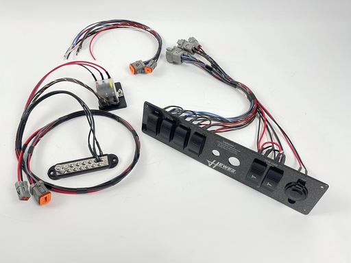 [FWPA-HEWESRF16-14x3] Fully wired Replacement Switch/Instrument Panel - Hewes RF16 14 x 3